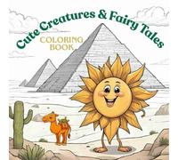 Cute Creatures & Fairy Tales Coloring Book: coloring book