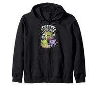 Cute Creepy Cute Crew Halloween Monster Kawaii Squad Sudadera con Capucha
