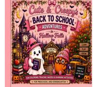 Cute & Creepy's BACK TO SCHOOL ADVENTURES in Hallow Falls: Fun Coloring, Tracing, Letters, Numbers & Maze Activities