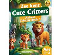 Cute Critters: Jungle Animal Coloring Adventure Book (coloring book)