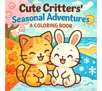 Cute Critters' Seasonal Adventures A COLORING BOOK