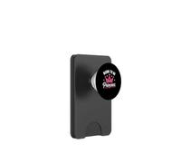 Cute Crown Inspirational Quote Girls Born To Be Princess PopSockets PopWallet para MagSafe
