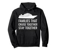 Cute Cruise Together Stay Together Family Boat Vacation Sudadera con Capucha