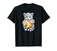 Cute Cub Bengal Tiger Design Growling Wild Animal Camiseta