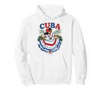 Cute Cuban Girl Cuba Traditional Dance Flowers Latina Sudadera con Capucha