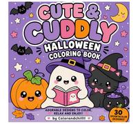 Cute & Cuddly Halloween Coloring Book