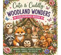 Cute & Cuddly: Woodland Wonders Colouring Book (The Cute & Cuddly Colouring Book Series)