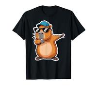 Cute Dabbing Capybara Animal Boys Men Toddler Kids Camiseta