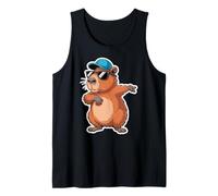 Cute Dabbing Capybara Animal Boys Men Toddler Kids Camiseta sin Mangas