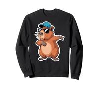 Cute Dabbing Capybara Animal Boys Men Toddler Kids Sudadera
