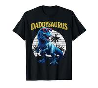 Cute Daddysaurus T-Rex Dad Dinosaur Daddy Saurus Día del Padre Camiseta