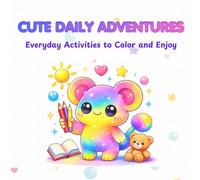 Cute Daily Adventures: Everyday Activities to Color and Enjoy (The Little Friends Series)