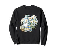 Cute Daisies Graphic For Women Men and Kids Gardening GNOME Sudadera