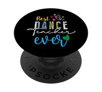 Cute Dance Teacher Apreciation - Mejor Instructor de Baile PopSockets PopGrip Adhesivo