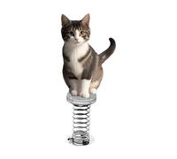 Cute Dashboard Car Accessories - moving cat toy dashboard ornament, head nod shaking figurine, car decoration | office desk tabletop gift for men women kids playful holiday fun interior charm