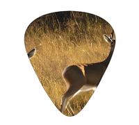 Cute Deers - Púa de guitarra excepcional, impresión completa de un solo lado, púa de material ABS, grosor diverso para una experiencia musical variada, ideal para guitarras y ukeleles, púa de
