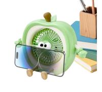 Cute Desktop Fan - Mini USB Rechargeable | Small Quiet Handheld Fan