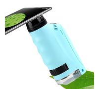 Cute Digital Microscope For Kids - 60X-120X Magnification Toy - Pocket Microscope with LED Lights, Educational Science Kit, For Photo, Stem Educational Science Kit Toys For 3-12 Age Years