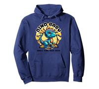 Cute Dino Baby Cartoon Illustration for Kids Sudadera con Capucha