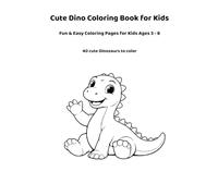 Cute Dino Coloring Book