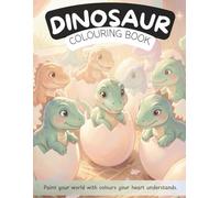 Cute Dinosaur Coloring Book for Kids: Fun and Easy Baby Dinosaur 70 Coloring Pages for Kids Ages 3-8 | Cute T-Rex, Triceratops, and Prehistoric Adventures