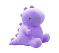 Cute Dinosaur Plush Toys, Fat Dinosaur Stuffed Animals Dolls, Soft Dinosaur Plush, Birthday Gifts for Kids, Girls and Boys, Pink, 12 Inches, Purple