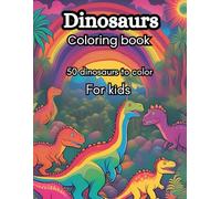 "Cute Dinosaurs Coloring Book: Adorable & Fun Prehistoric Friends for Kids!"