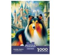 Cute Dog 1000 Piece Jigsaw Puzzle for Adults and Families - Complex Cognitive Game 70x50cm/1000pcs