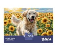Cute Dog 1000 Pieza Cartulina Premium Rompecabezas Premium Rough Collie Extremadamente Difícil Desafío Único Rompecabezas para Decoración del Hogar 38x26cm/1000pcs
