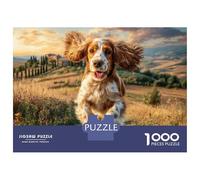 Cute Dog 1000 Pieza Cartulina Premium Rompecabezas Premium Rough Collie Extremadamente Difícil Juguete De Cumpleaños Rompecabezas para Adultos Y Niños 52x38cm/1000pcs
