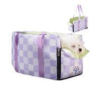 Cute Dog Car Seat, Oxford Cloth Cartoon Pet Car Seat, Multipurpose Pet Seats for Car, Portable Safety Seats for Dogs, Dog Cars Seat for Driving, Travel Pet Cars Seats for Travels