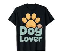 Cute Dog Lover Art Soft Color Pet Parent Aesthetic Vibe Camiseta