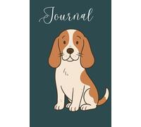 Cute Dog Lover Journal | 5.5” x 8.5” | 120 Lined Pages with Paw Prints | Perfect Gift for Dog Moms & Dads|