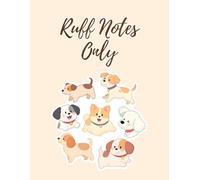 Cute Dog Lover’s Notebook - 80 Unique Breeds: Unlined A4 for Students and Artists