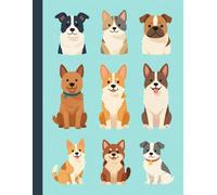 Cute Dog Notebook - Lined Journal for Dog Lovers, Kids & Adults: Funny Puppy Cover Notebook for School, Notes, Journaling & Gifts