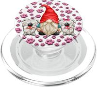 Cute Dog Owner Must Haves For Crazy Dog Mom and Dad GNOME PopSockets PopGrip para MagSafe