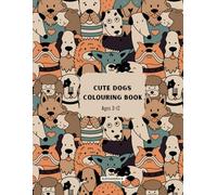 Cute Dogs, Colouring Book