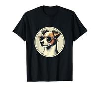 Cute dogs for proud masters Camiseta Jack Russell Terrier para bebés, Manga corta, Negro, Pequeño