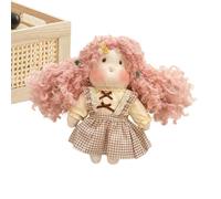 Cute Dolls - Long Hair Dress Up Toy Figure with Floral Dress, Dolls for Girl, Interactive Play & Imaginative Storytelling Function for Kids Girlfriend Valentines Children, Kids Toys, Sofa Bedroom Car