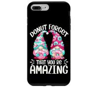 Cute Donut Gnomes For Girls Donut Forget That Youre Amazing Carcasa para iPhone 7 Plus/8 Plus