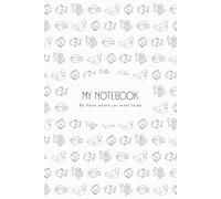 Cute Doodle Notebook: 6x9 Lined Journal for School & Students: 120 Pages of Bright White Paper for Notes, Journaling, and Daily Planning (The Little Friends series)