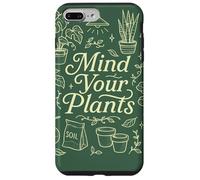 Cute Doodles, Gardener Lover, Mind Your Plants Carcasa para iPhone 7 Plus/8 Plus