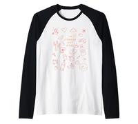Cute Doodles, I'm Literally Just a Girl tee | 90s Baby Camiseta Manga Raglan
