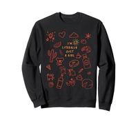 Cute Doodles, I'm Literally Just a Girl tee | 90s Baby Sudadera