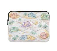 Cute Dragon Pastel - Funda ligera para computadora | Funda para portátil resistente al agua con forro interior suave y un control de tamaño del dispositivo, tamaño mediano