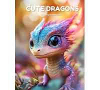 Cute Dragons Coloring Book for Kids: 40+ Adorable Dragon Designs for Kids Ages 2-8