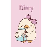 Cute Duck Diary | Kawaii Notebook | Wide Ruled Paper | 100 Pages (5.5" x 8.5")
