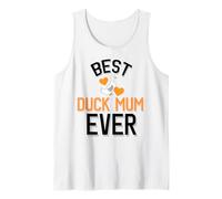 Cute Duck Mum, la Mejor mamá de Pato de la Historia Camiseta sin Mangas