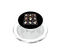 Cute Duck Soccer Star Champion 2024 PopSockets PopGrip para MagSafe