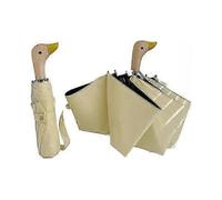 Cute Duck Umbrella Sunny and Rainy Dual-Purpose Sun Umbrella Women Sunscreen and UV Protection Creative Folding